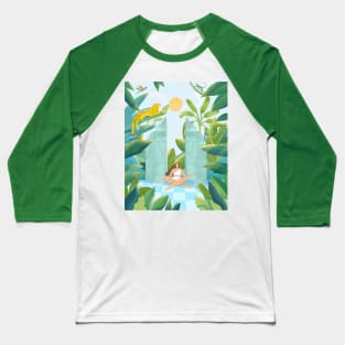 Jungle Zen Baseball T-Shirt